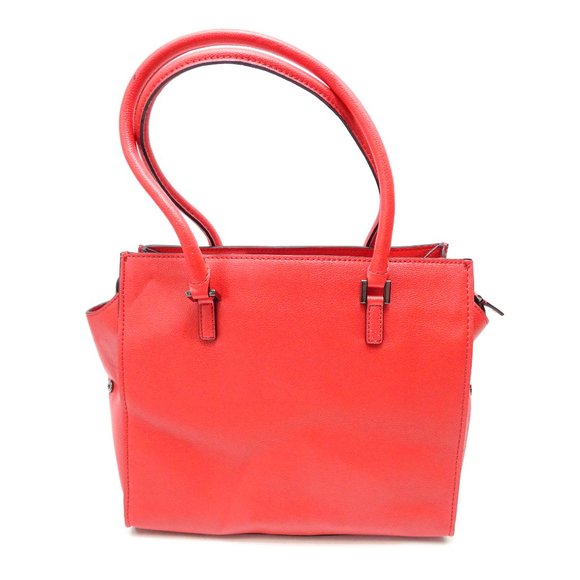 New GUESS Gabi Girlfriend Satchel Red Handbag - Picture 2 of 15